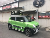 お客様の写真と、施工後のお車 施工前 #3